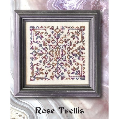 (image for) Upcoming Release: Rose Trellis Cross Stitch Chart